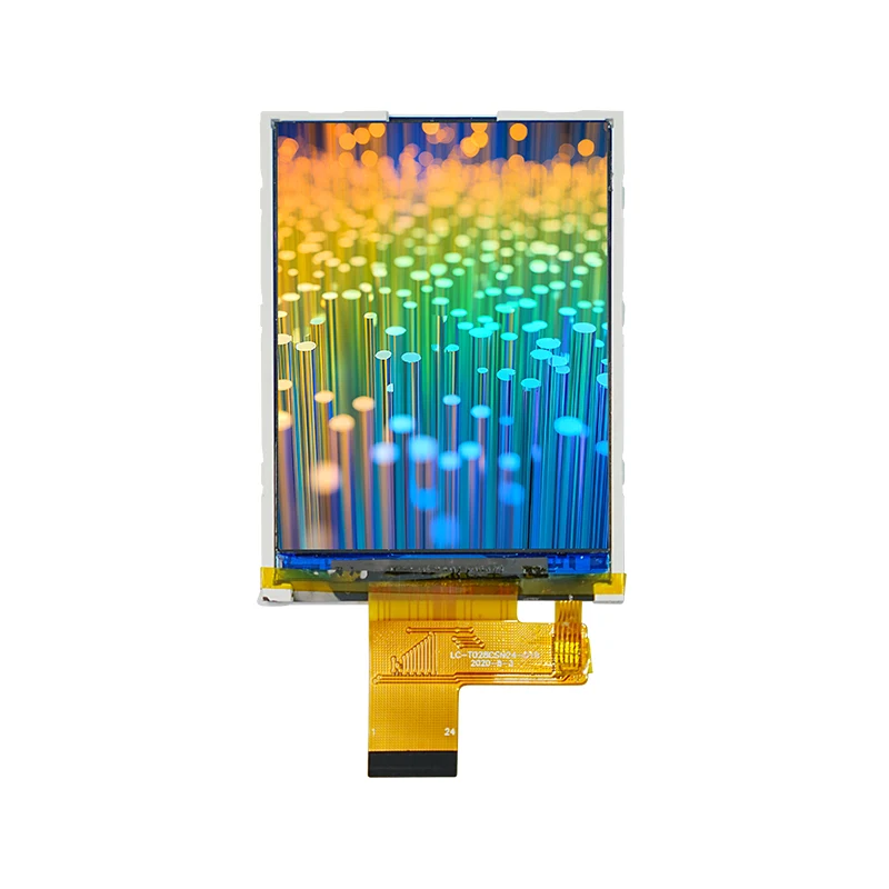 2.4 '' Tavaliselt valge väike TFT LCD kuvarmoodul