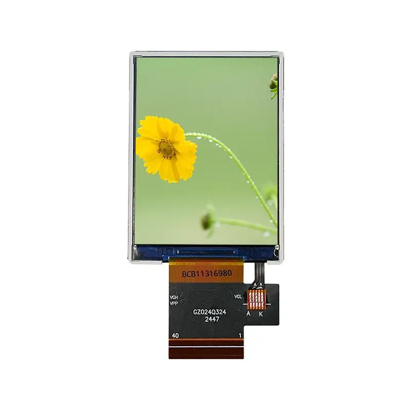 2,4 'lai temp TN TFT LCD -ekraanimoodul