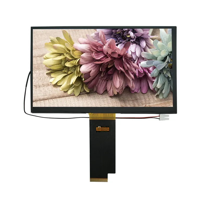 7,0 tolli Tavaliselt valge IPS TFT LCD -ekraanimoodul